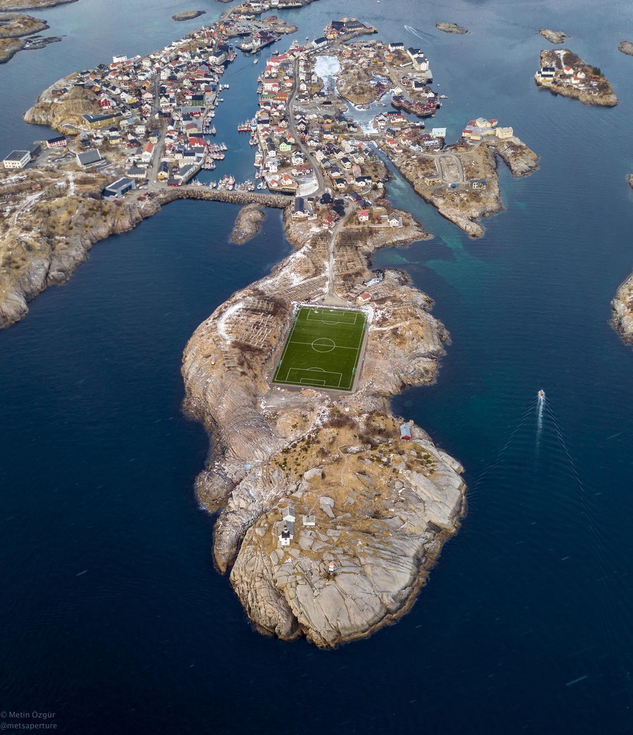 Heningsvaer Lofoten Norway