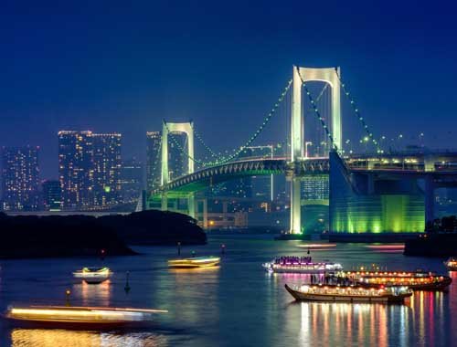 metsaperture Metin Özgür rainbow bridge Tokyo