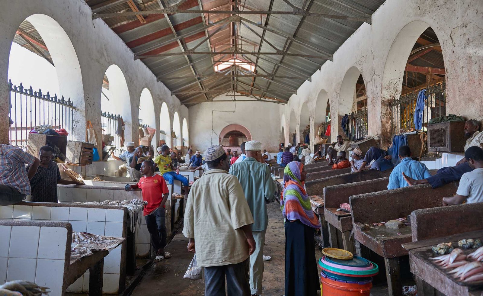 stone town fish market