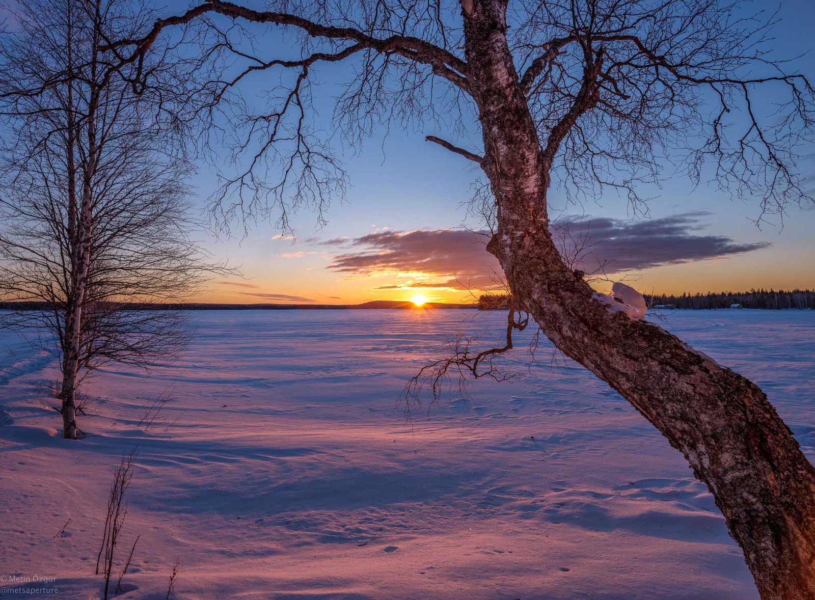 Sunrise at Rovaniemi